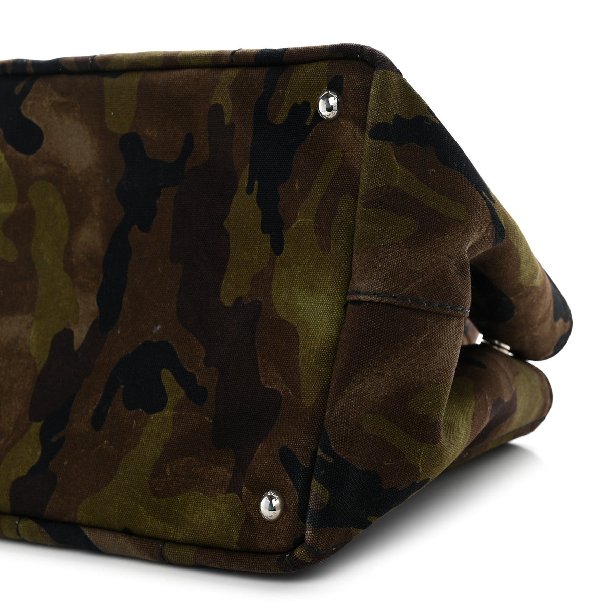 Canapa Camouflage Logo Tote Mimetico