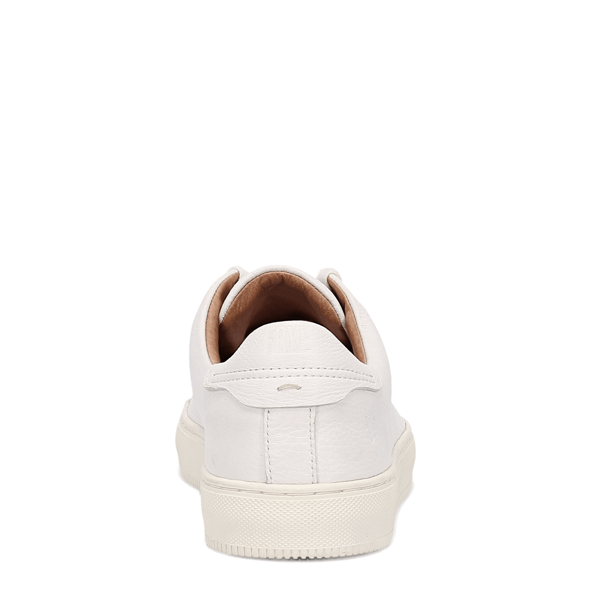 Frye Men's Astor Low Lace in White/Tumbled Cow