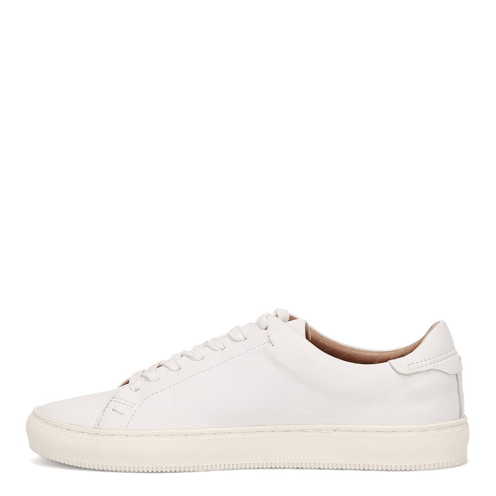 Frye Men's Astor Low Lace in White/Tumbled Cow