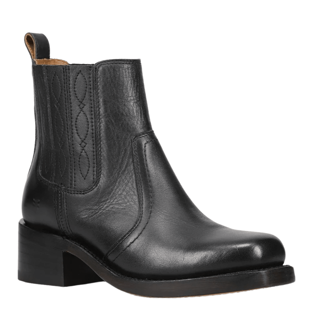 Frye Women's Campus Chelsea in Black/Crust Veg