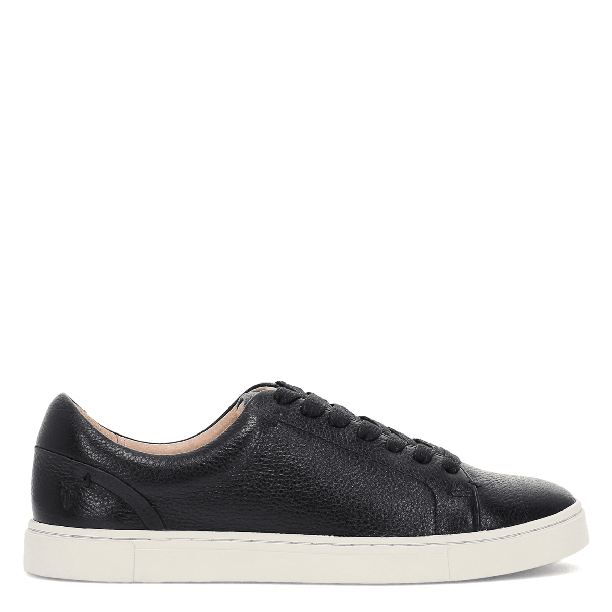 Frye Women's Ivy Low lace in Black/Polished Soft Full Grain