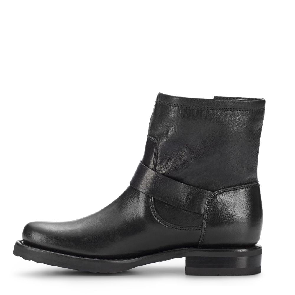 Frye Women's Veronica Bootie in Black/Soft Full Grain