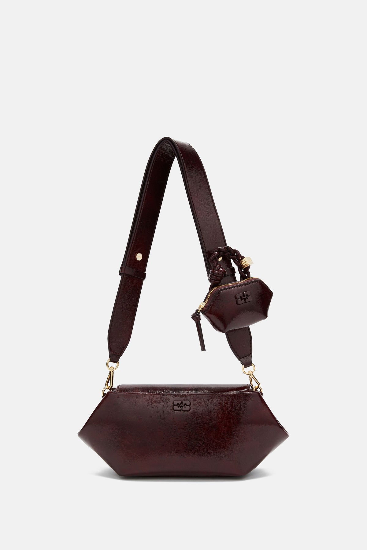 Ganni Women Bou Bag East/West Deep Shine