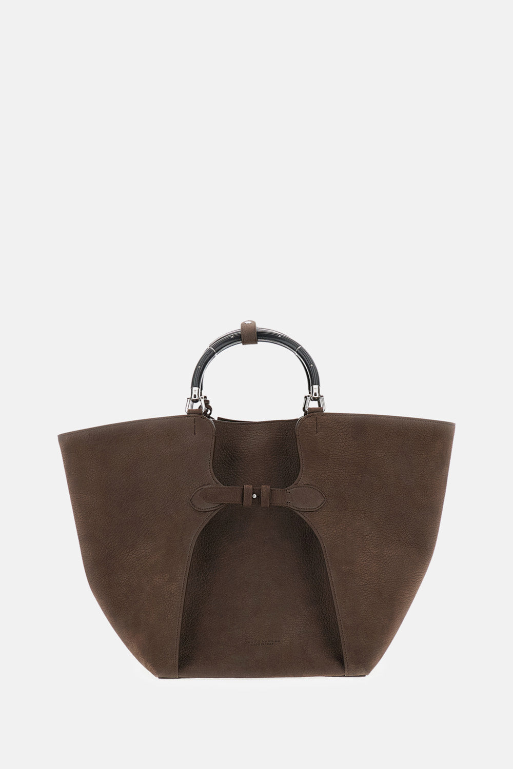 Ralph Lauren Collection Women Large "Ralph" Hammered Nubuck Tote Bag