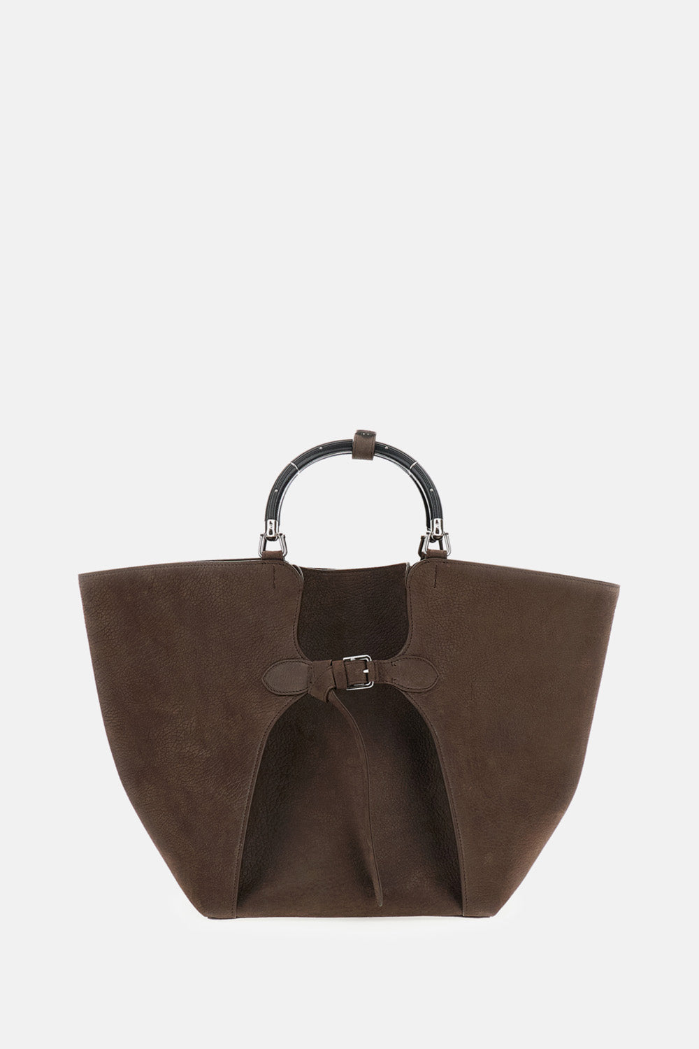 Ralph Lauren Collection Women Large "Ralph" Hammered Nubuck Tote Bag