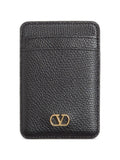 Valentino Garavani Women Vlogo Signature Leather Card Case