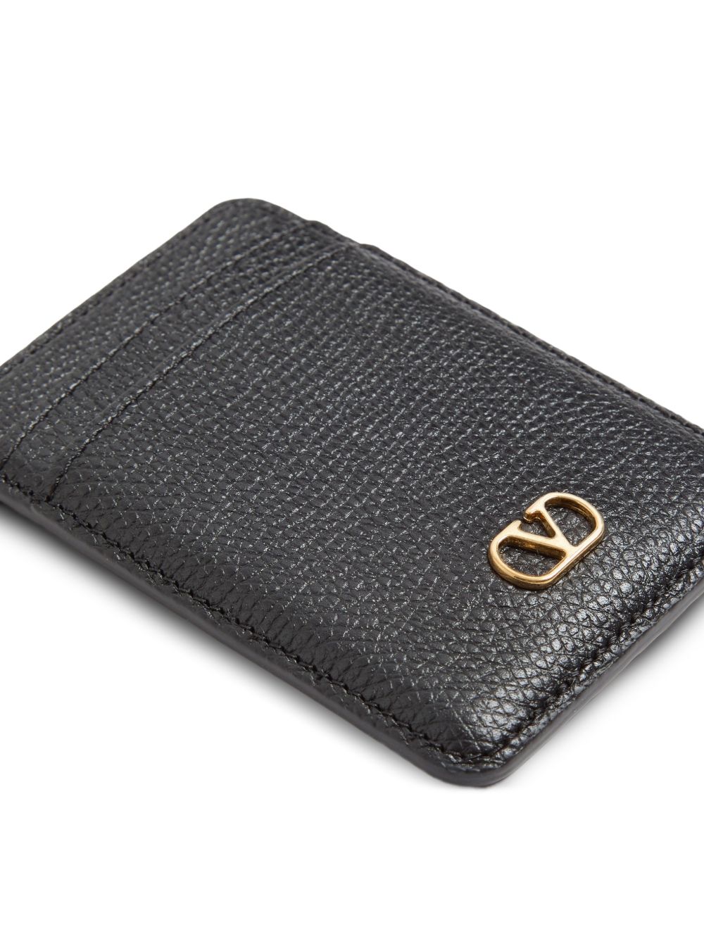 Valentino Garavani Women Vlogo Signature Leather Card Case