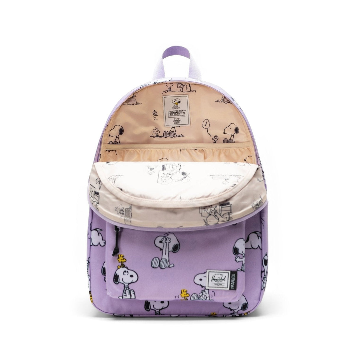 Herschel Classic Backpack Peanuts - 26L in Snoopy and Woodstock Pastel LC