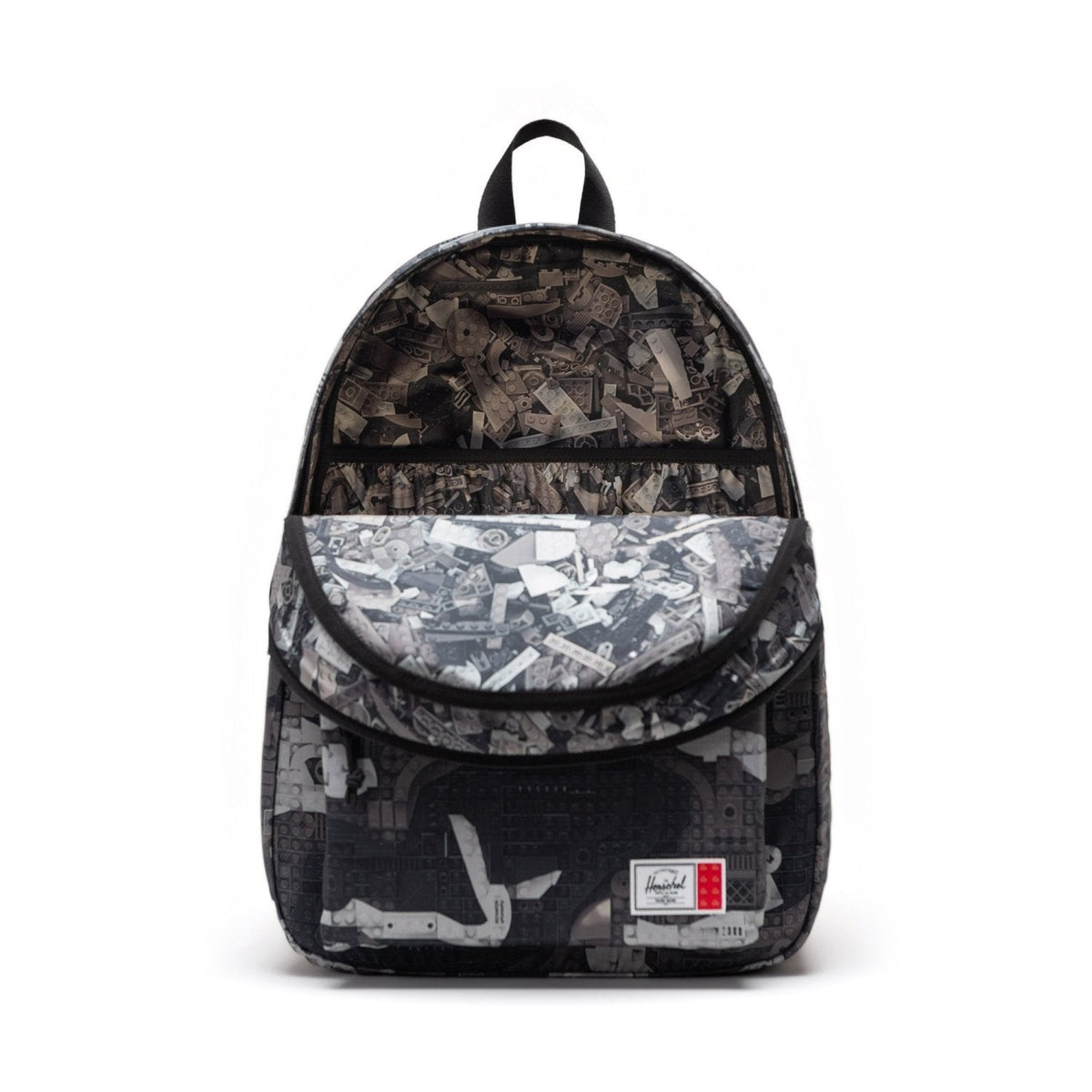 Herschel Classic XL Backpack LEGO - 30L in Abstract Bricks Black