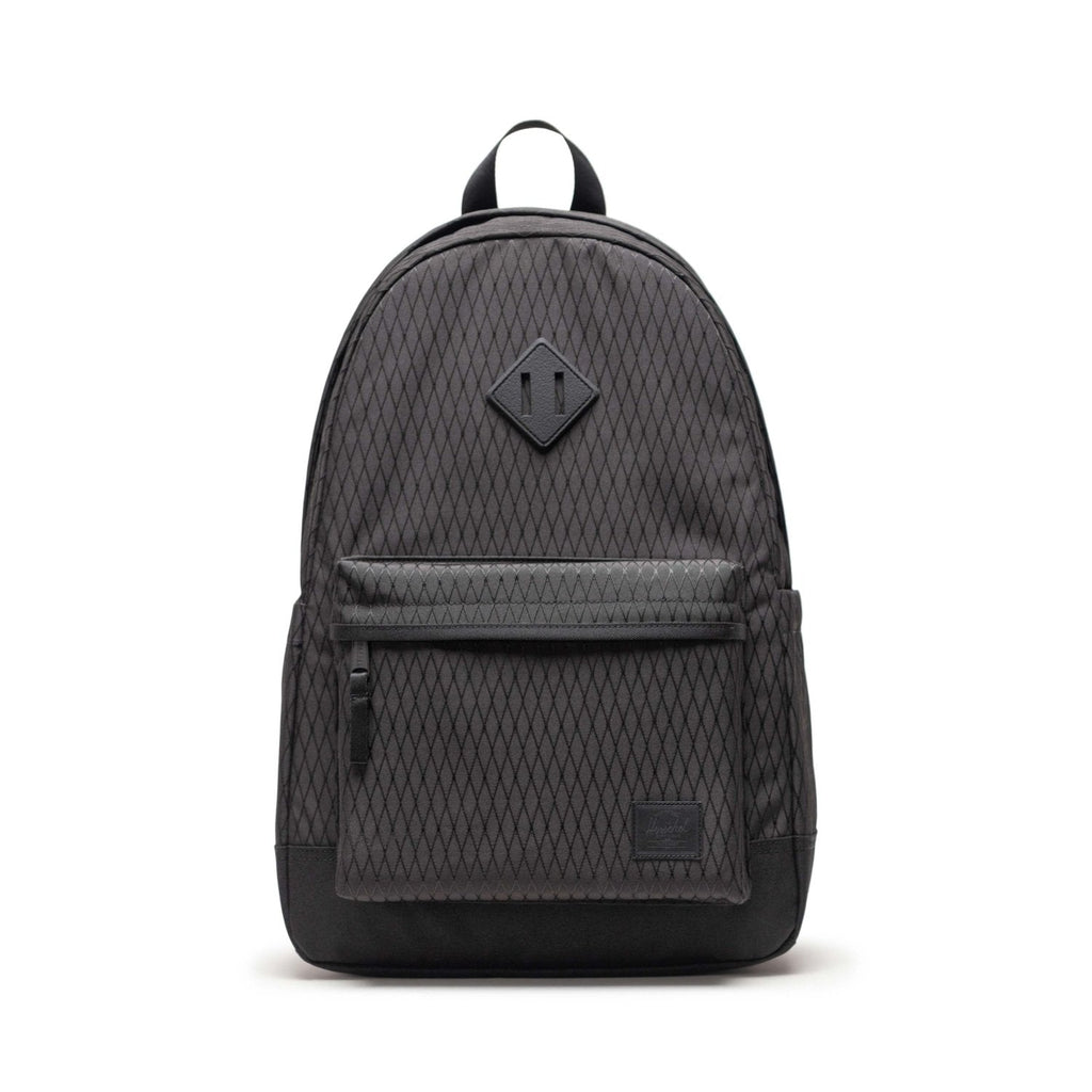 Herschel Heritage Backpack in Black Diamond/Black