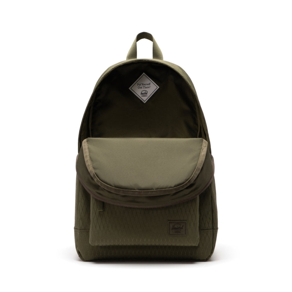 Herschel Heritage Backpack in Ivy Green Diamond
