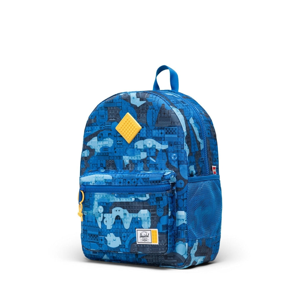 Herschel Heritage Kids Backpack LEGO - 20L in Abstract Bricks Blue