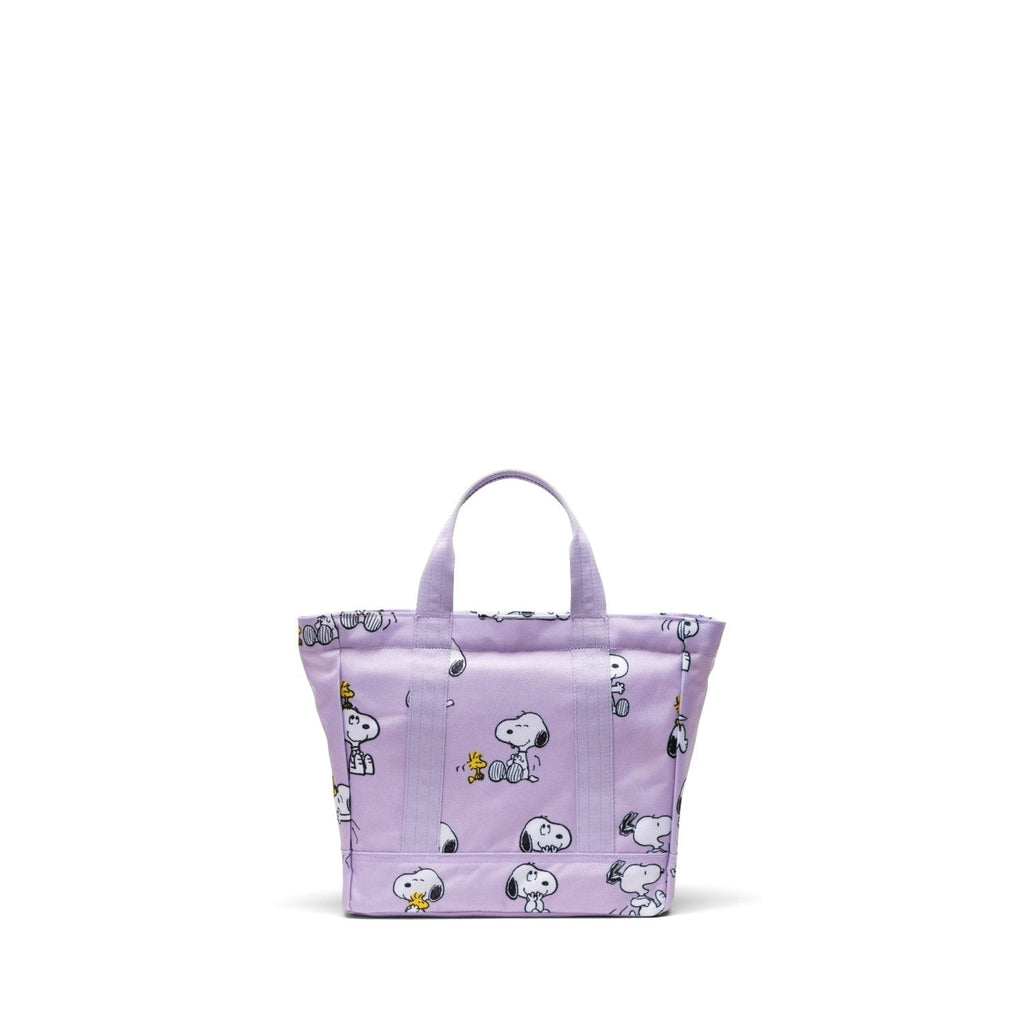 Herschel Heritage Small Tote Peanuts in Snoopy and Woodstock Pastel Lc