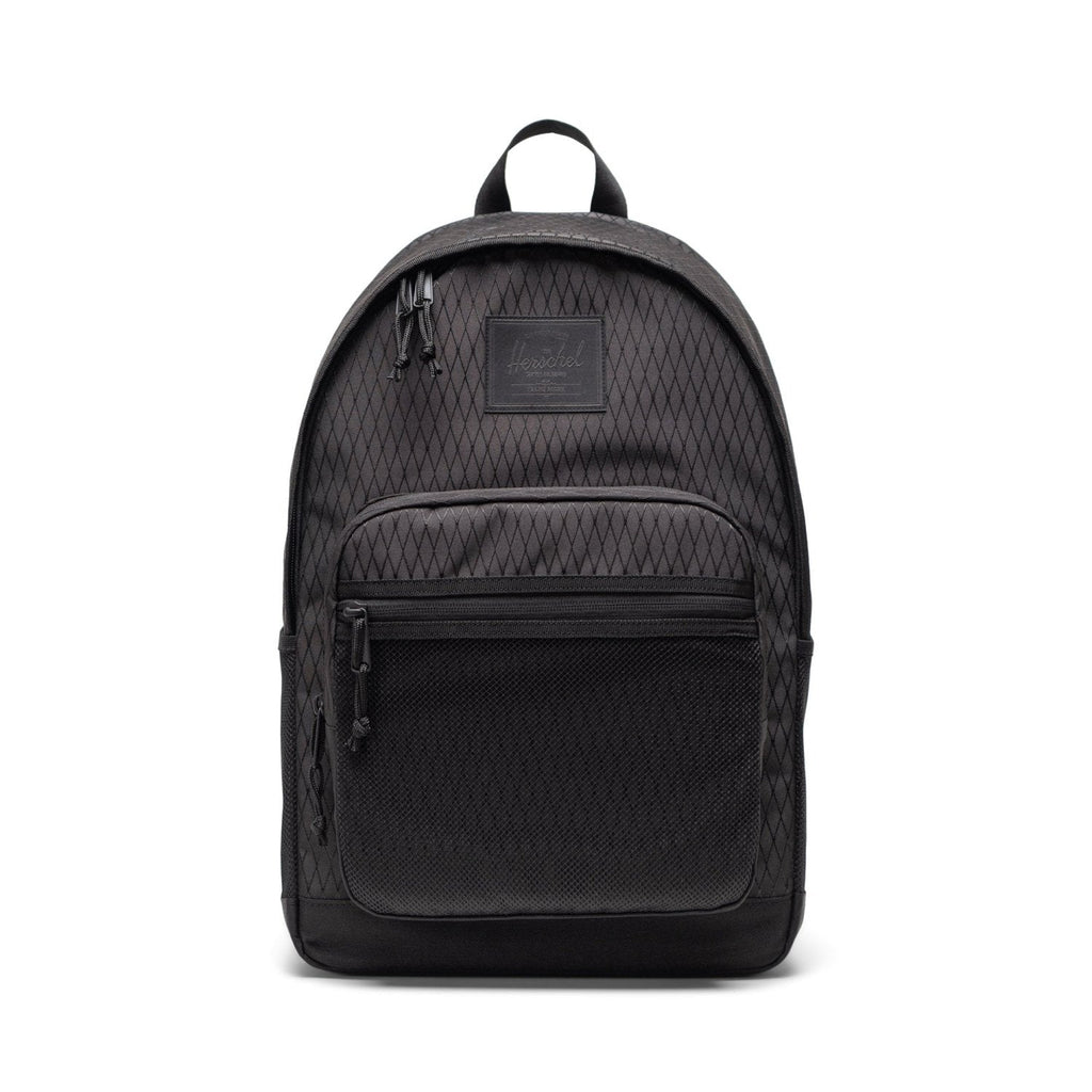 Herschel Kaine Backpack in Black Diamond/Black