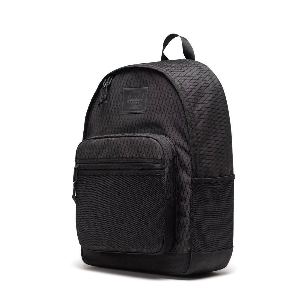 Herschel Kaine Backpack in Black Diamond/Black