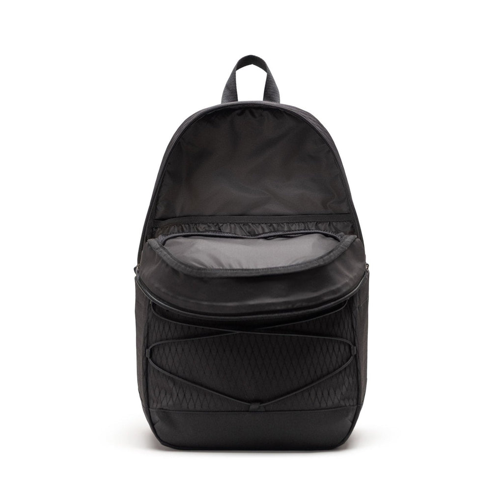 Herschel Kingston Backpack in Black Diamond/Black