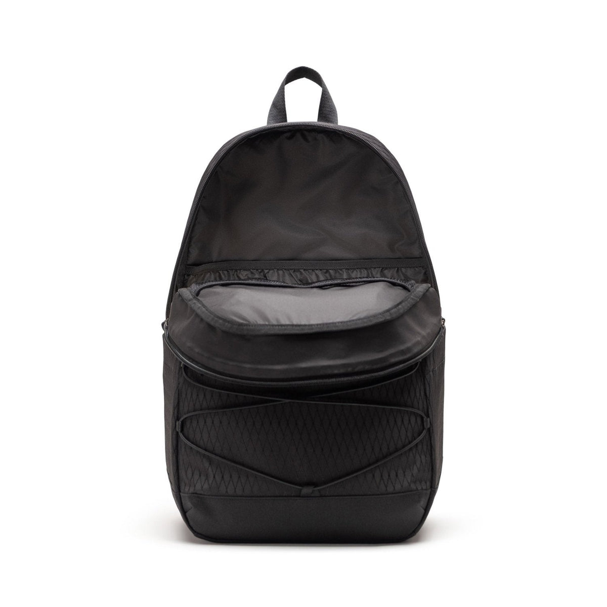 Herschel Kingston Backpack in Black Diamond/Black