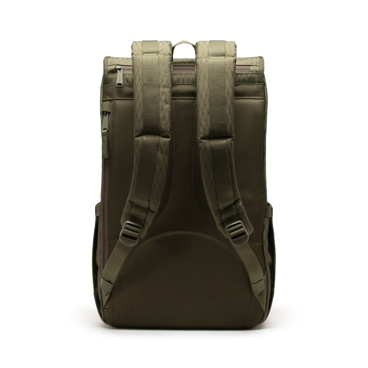 Herschel Little America Backpack in Ivy Green Diamond