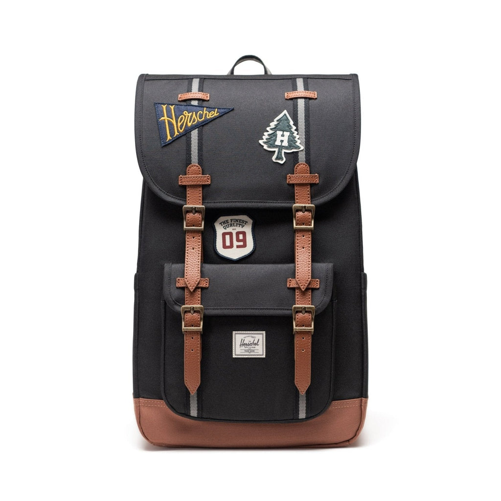 Herschel Little America Backpack in Patches Black