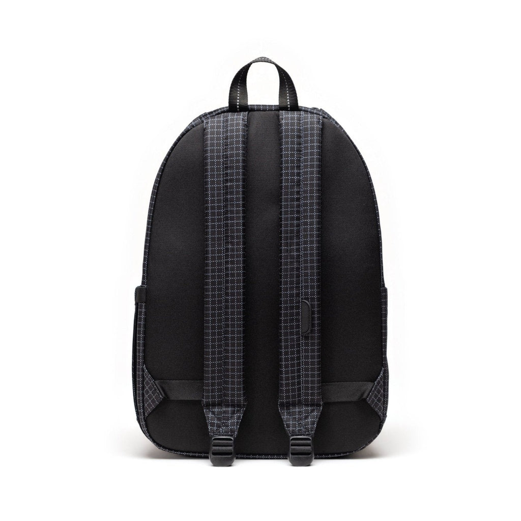 Herschel Pop Quiz Backpack in Grid Black/Black