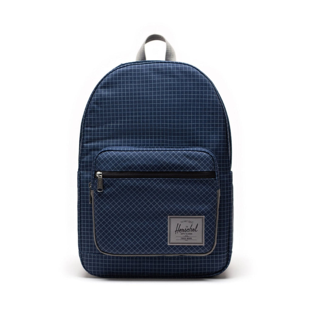 Herschel Pop Quiz Backpack in Grid Naval Academy/Magnet