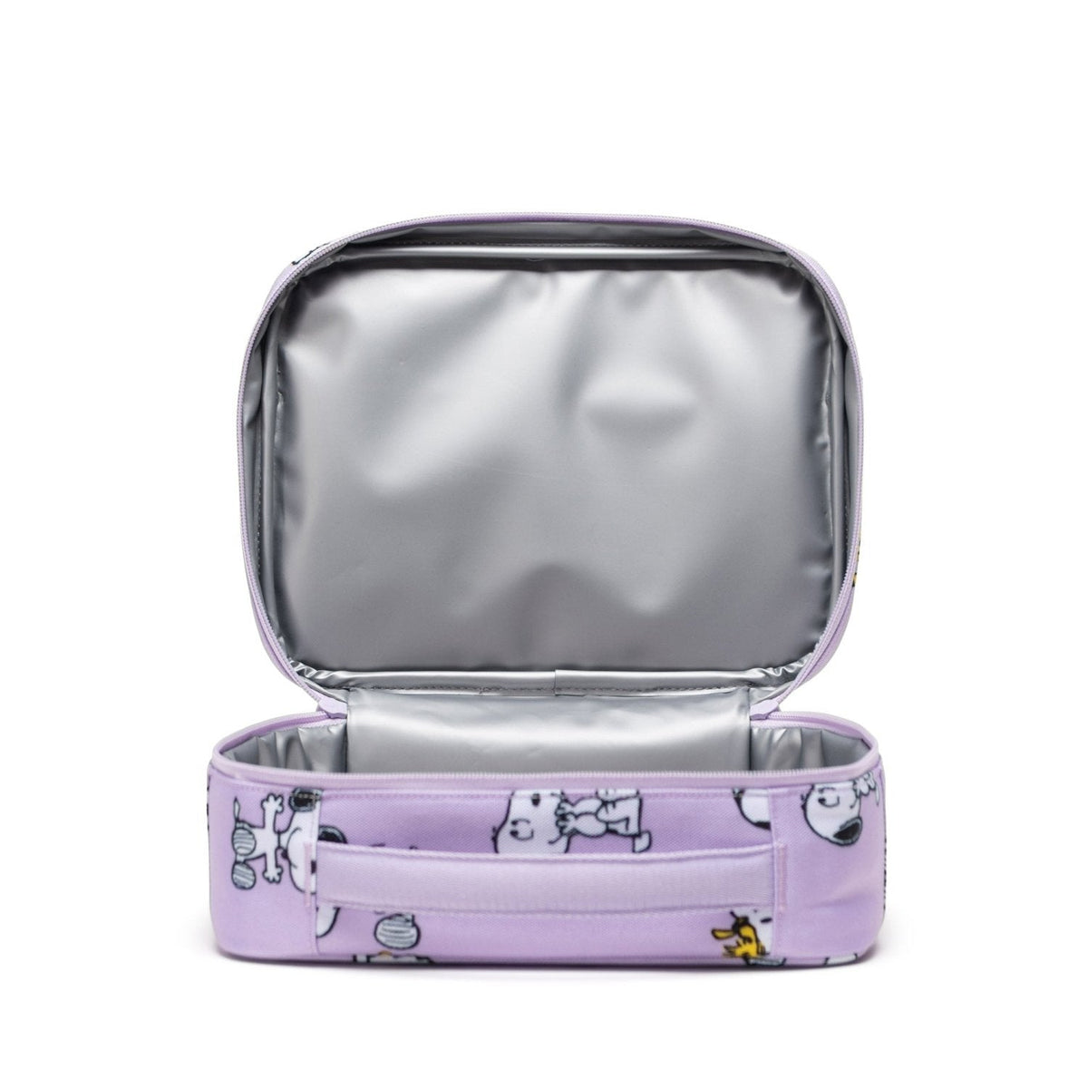 Herschel Pop Quiz Lunch Box Peanuts in Snoopy and Woodstock Pastel Lc