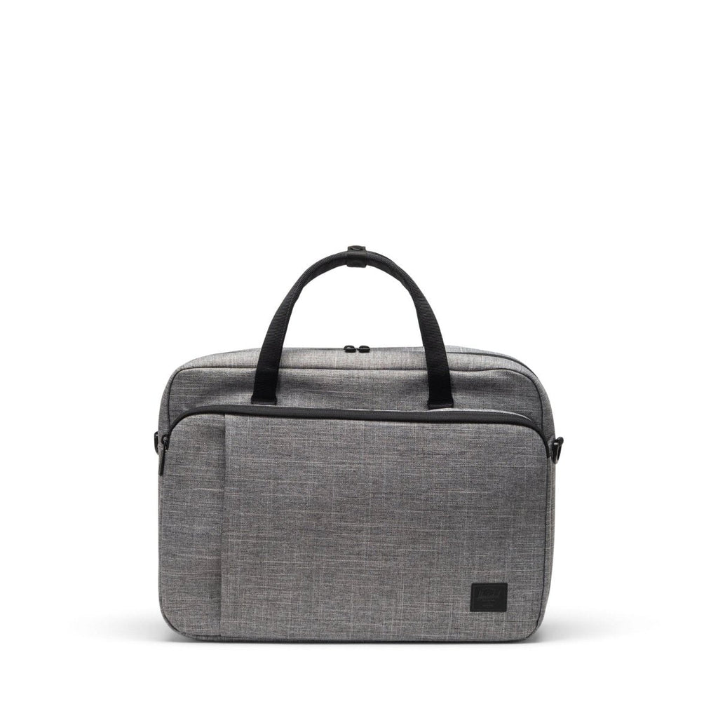 Herschel Tech Gibson Messenger in Raven Crosshatch