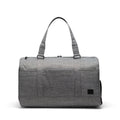 Herschel Tech Novel Duffle in Raven Crosshatch