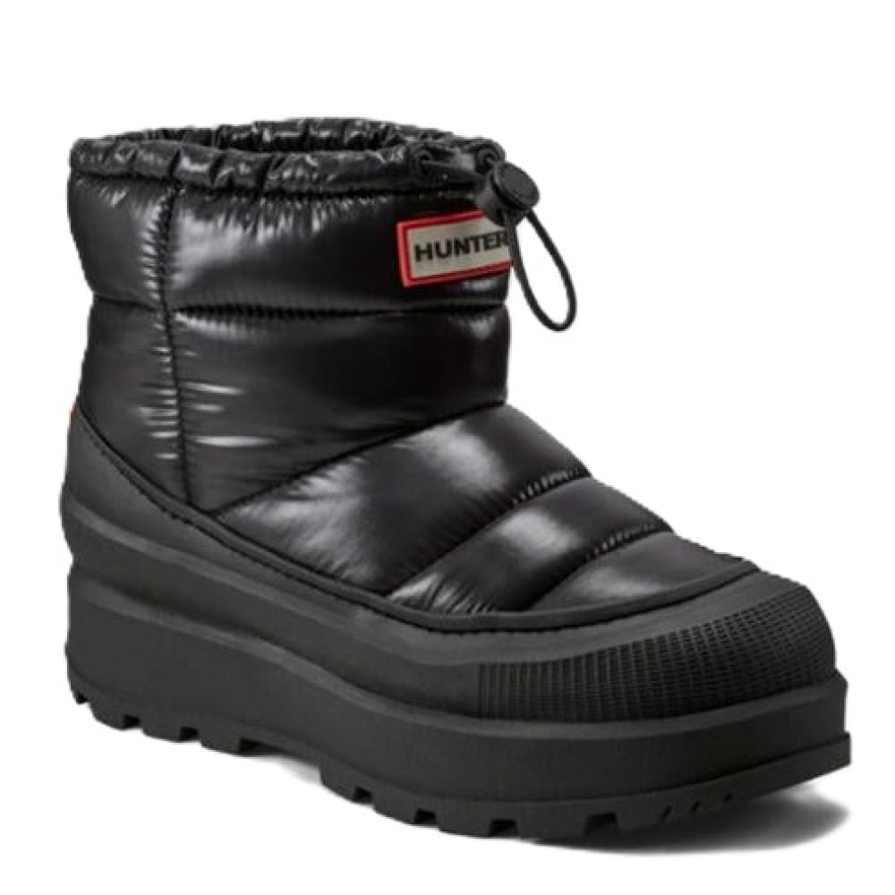 Hunter Women's Amble Bootie in Black/ Ip Lakke