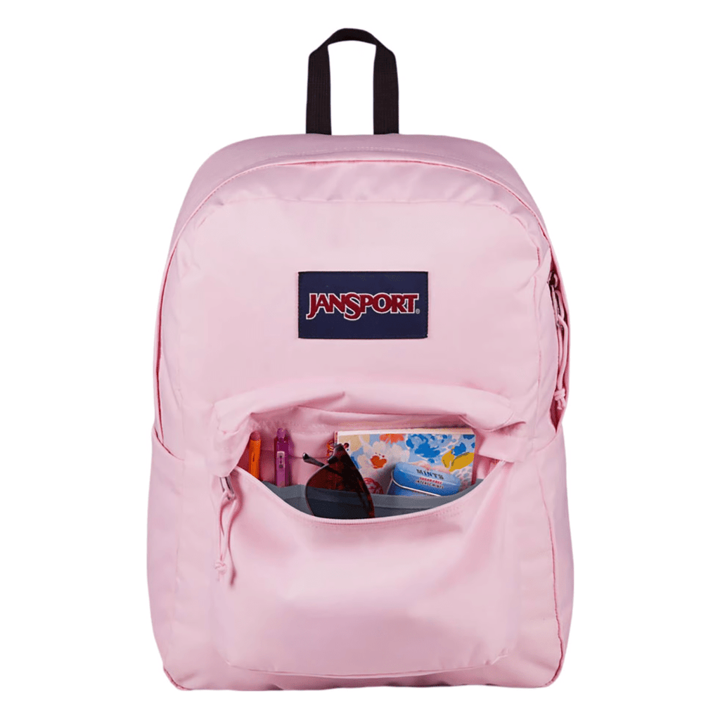 Jansport Superbreak Plus in Pink Ice