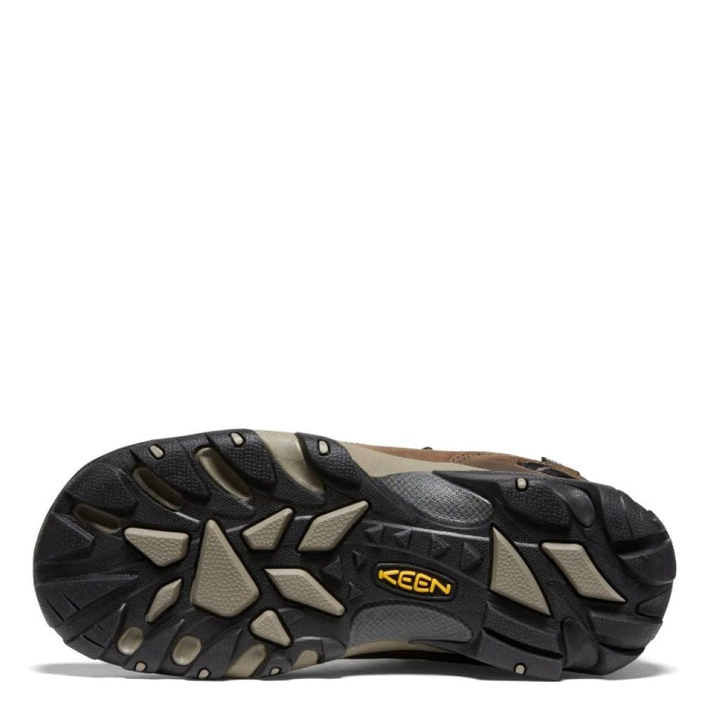 Keen Men's Targhee II Waterproof Hiking Boot in Shitake/Brindle
