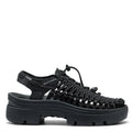Keen Unisex Uneek PLT in Black Smooth Leather