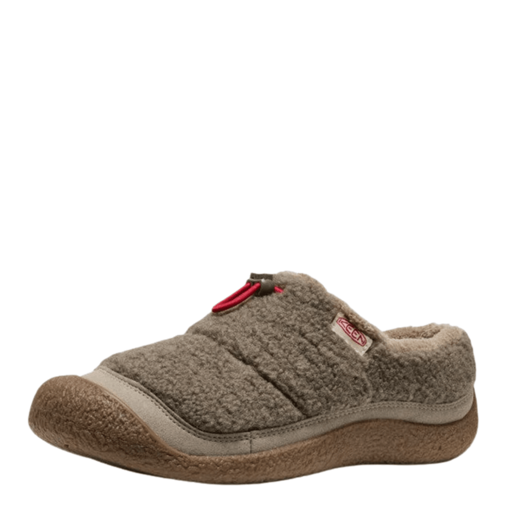 Keen Women's Howser III Slide in Brindle/Brindle Sherpa Fleece