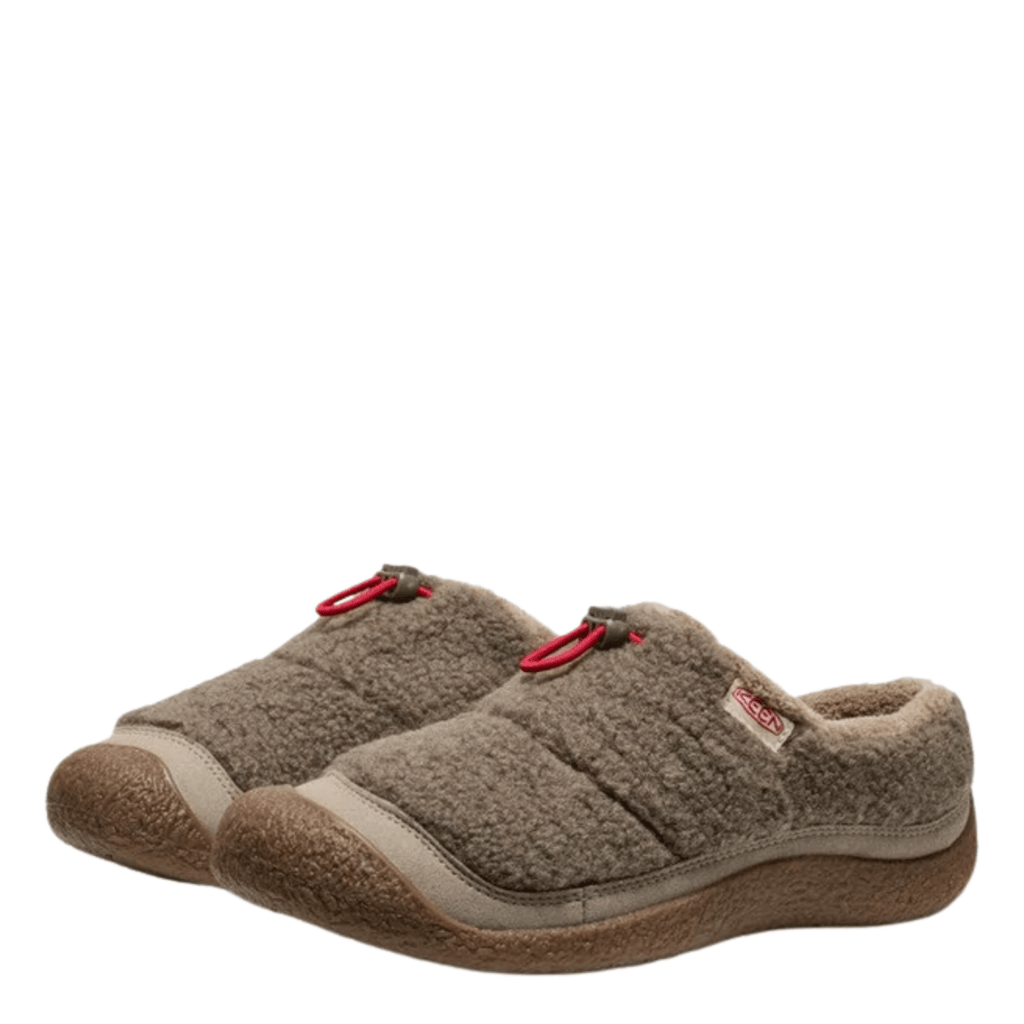 Keen Women's Howser III Slide in Brindle/Brindle Sherpa Fleece