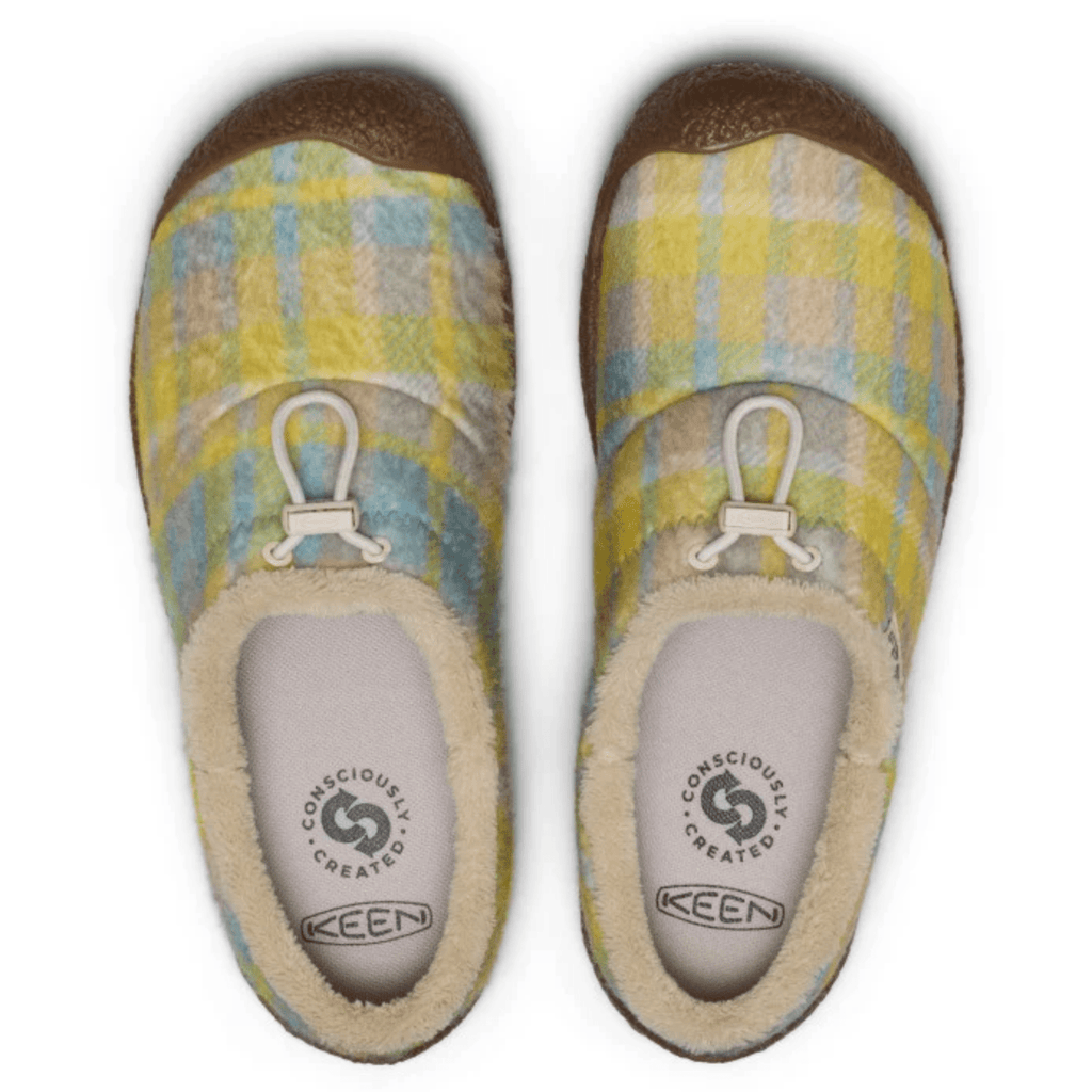 Keen Women's Howser III Slide in Checkered Mohair/Birch