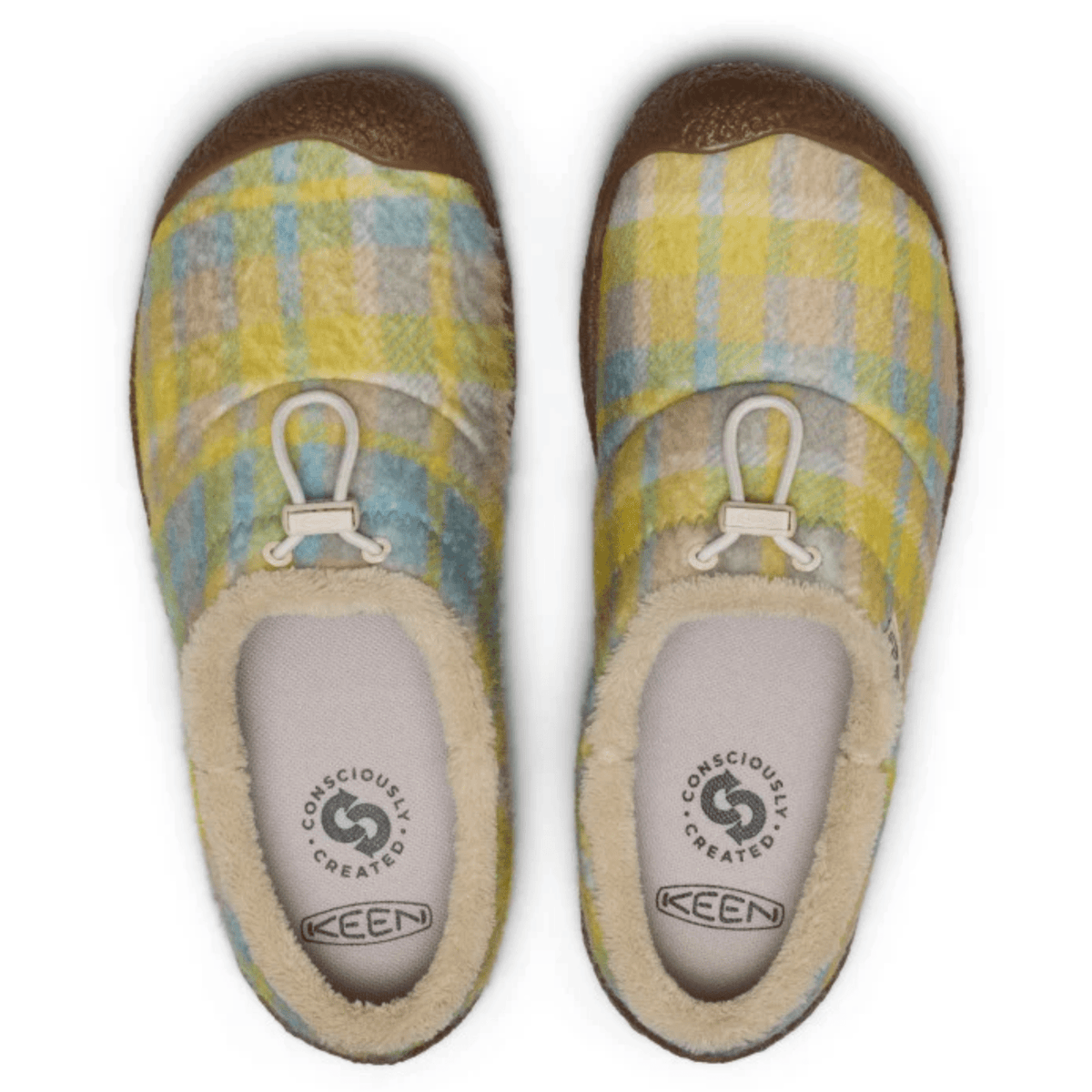 Keen Women's Howser III Slide in Checkered Mohair/Birch