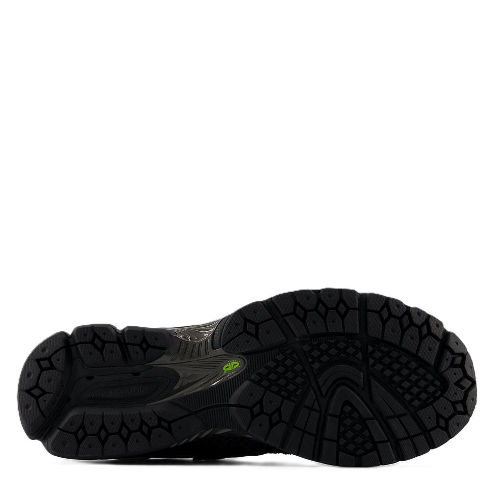 New Balance 1906F in Black with NB 103 White and Alkaline Green