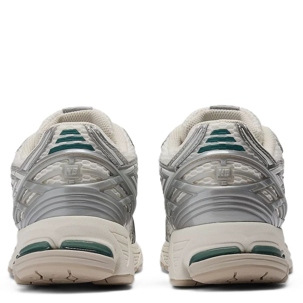 New Balance 1906R in Silver Metalic with Sea Salt and New Spruce