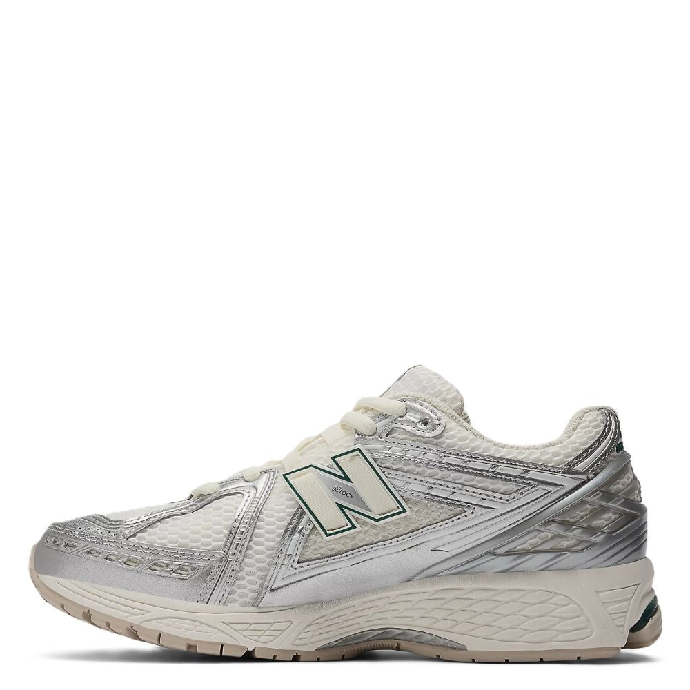 New Balance 1906R in Silver Metalic with Sea Salt and New Spruce