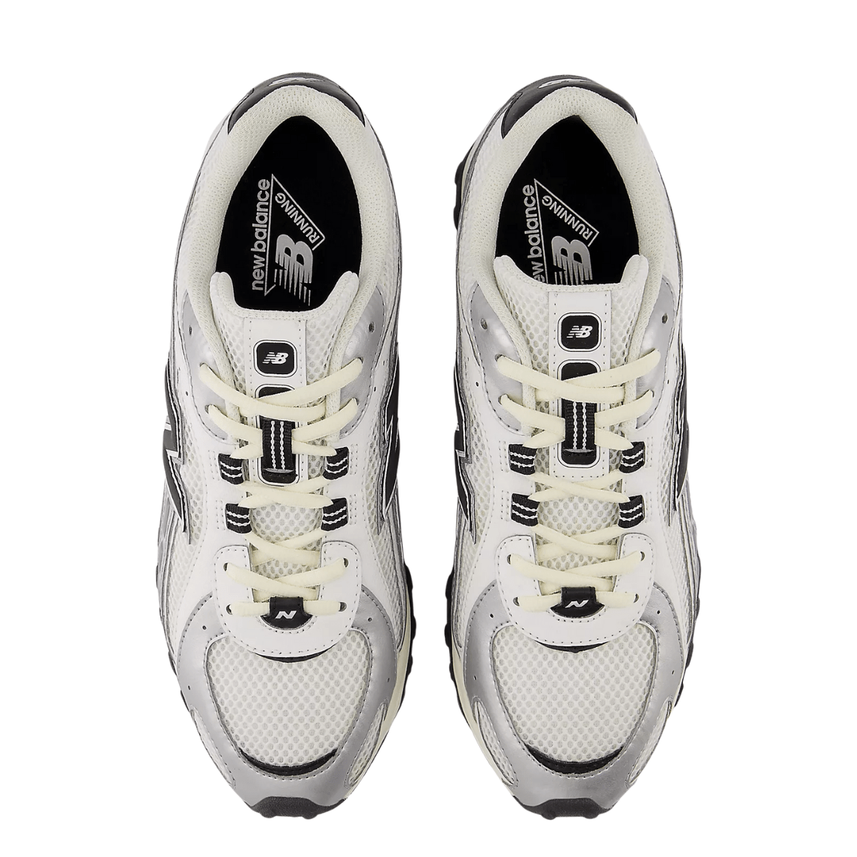 New Balance 204L in Silver Metallic with Black