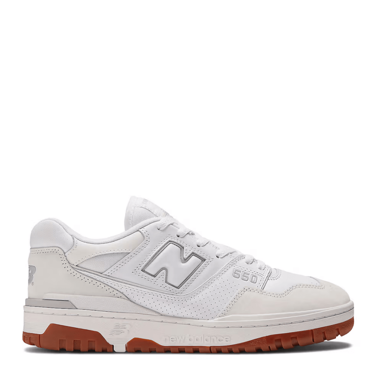 New Balance 550 in White Gum