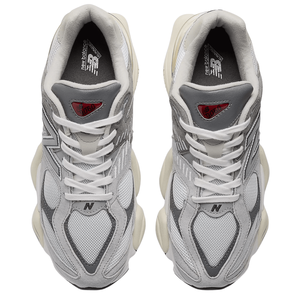 New Balance 9060 in Rain Cloud with Castlerock and White