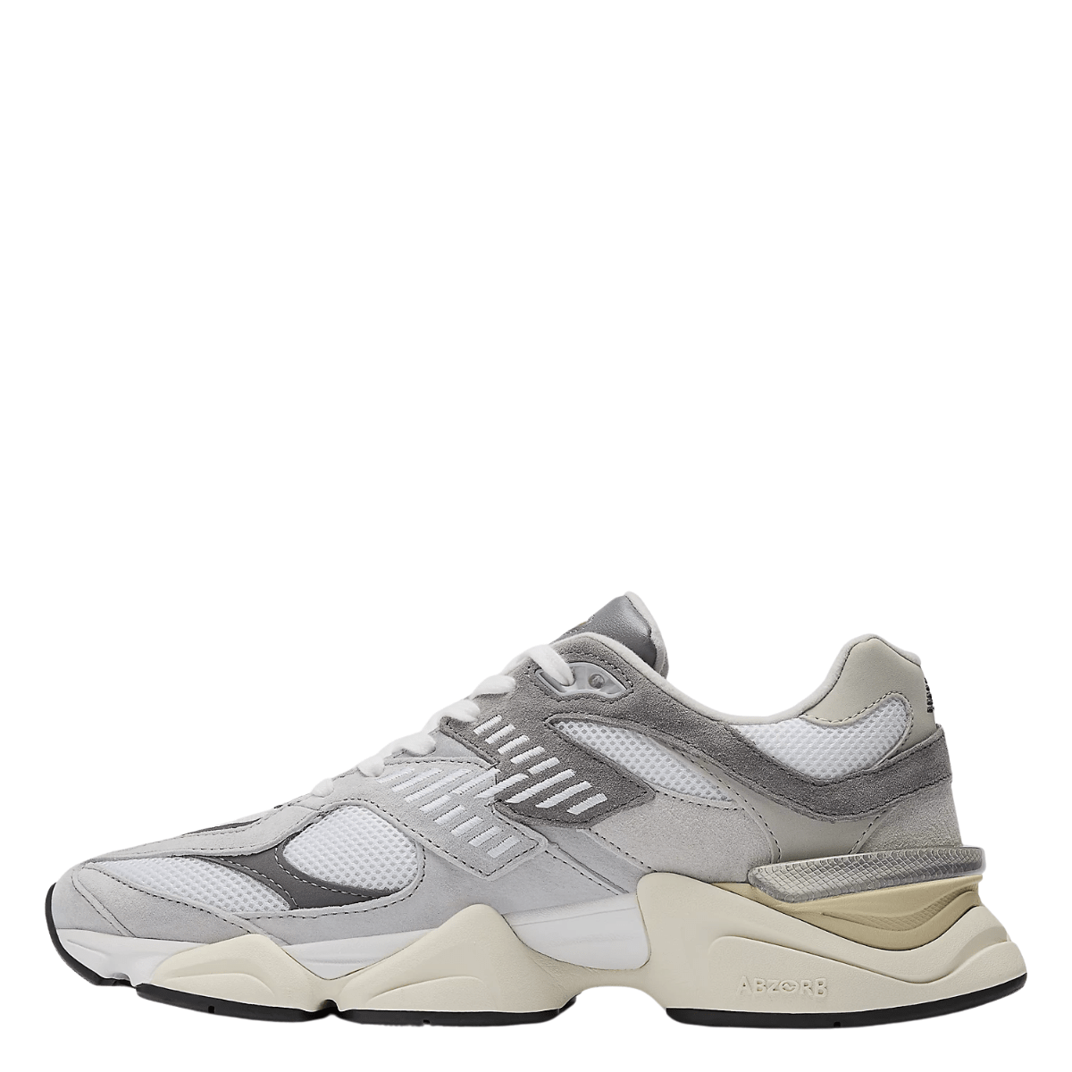 New Balance 9060 in Rain Cloud with Castlerock and White