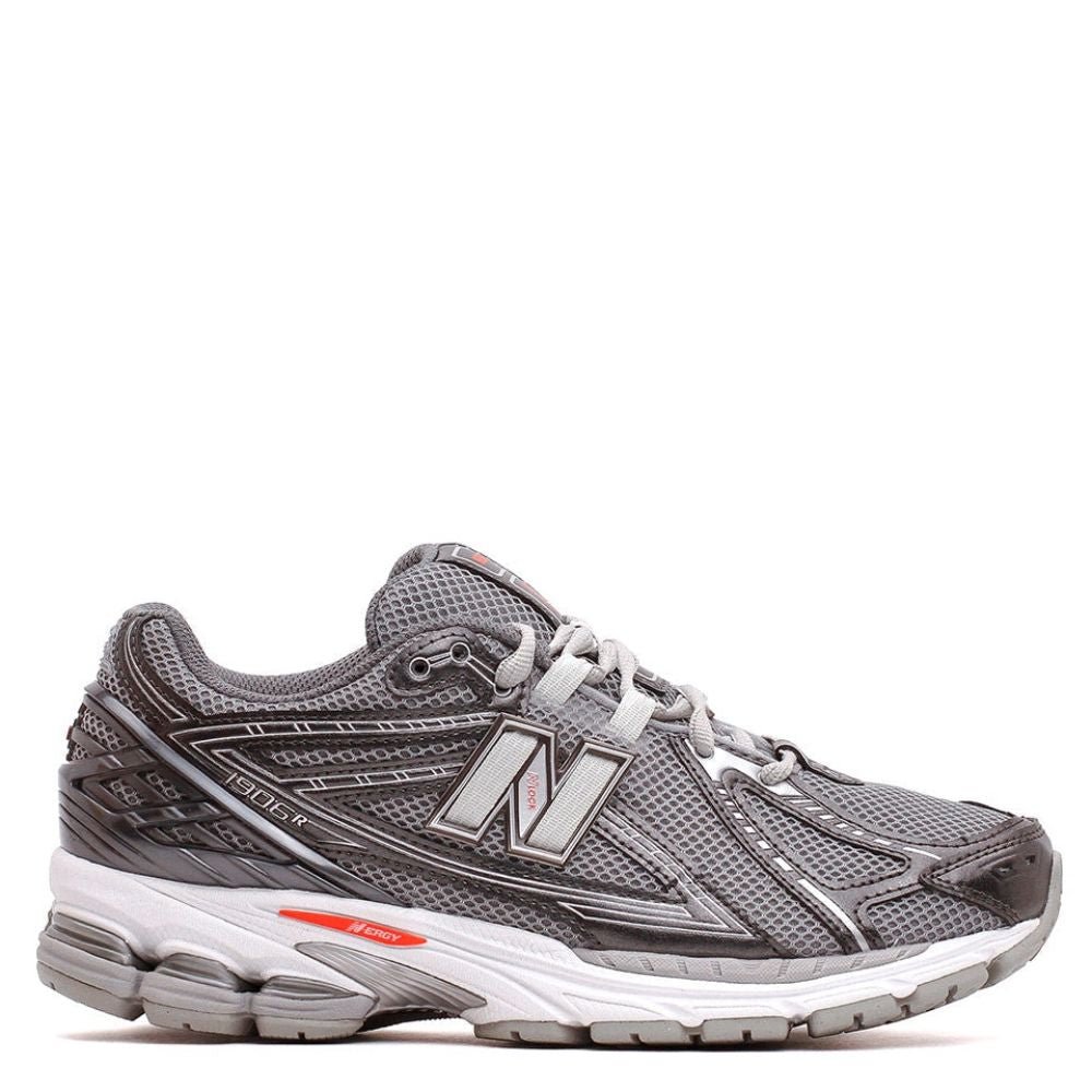 New Balance Men's 1906R in Black Metallic with Urgent Red and Slate Grey