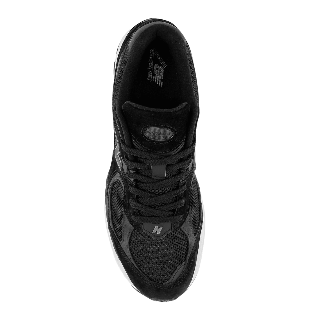 New Balance Men's 2002R in Black with Phantom and Gunmetal