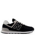 New Balance Men's 574v3 in Black with White