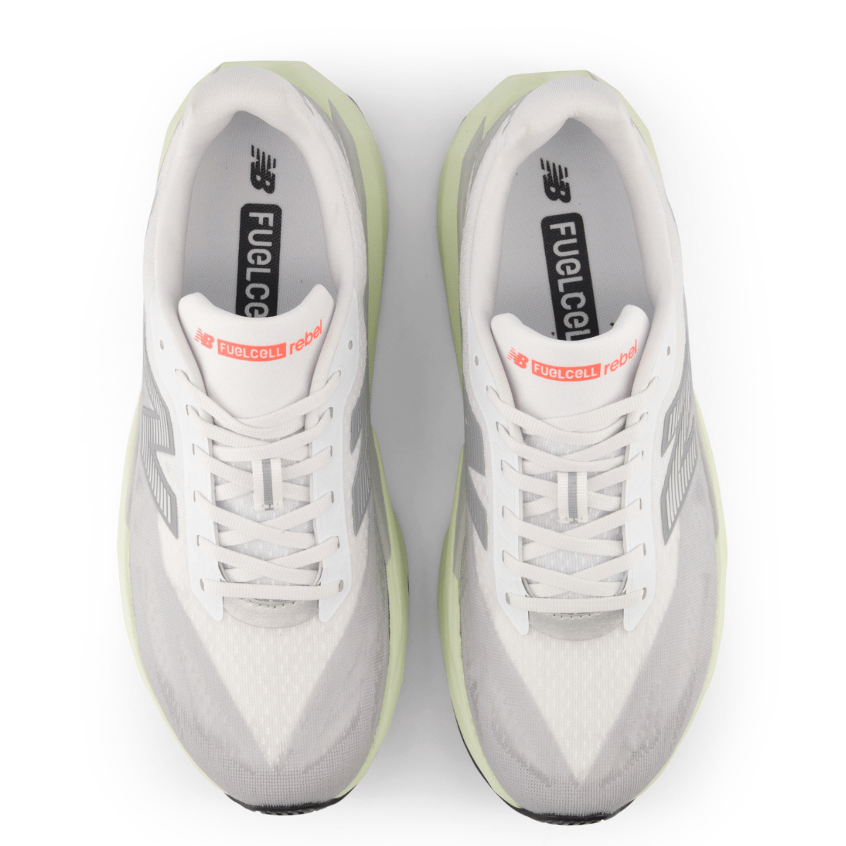 New Balance Men's FuelCell Rebel v5 in Raincloud with Mineral and White