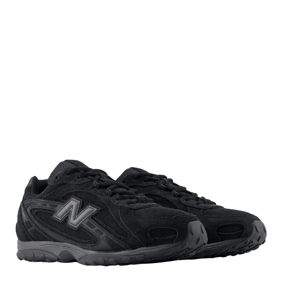 New Balance Women's 204L in Black with Black Cement
