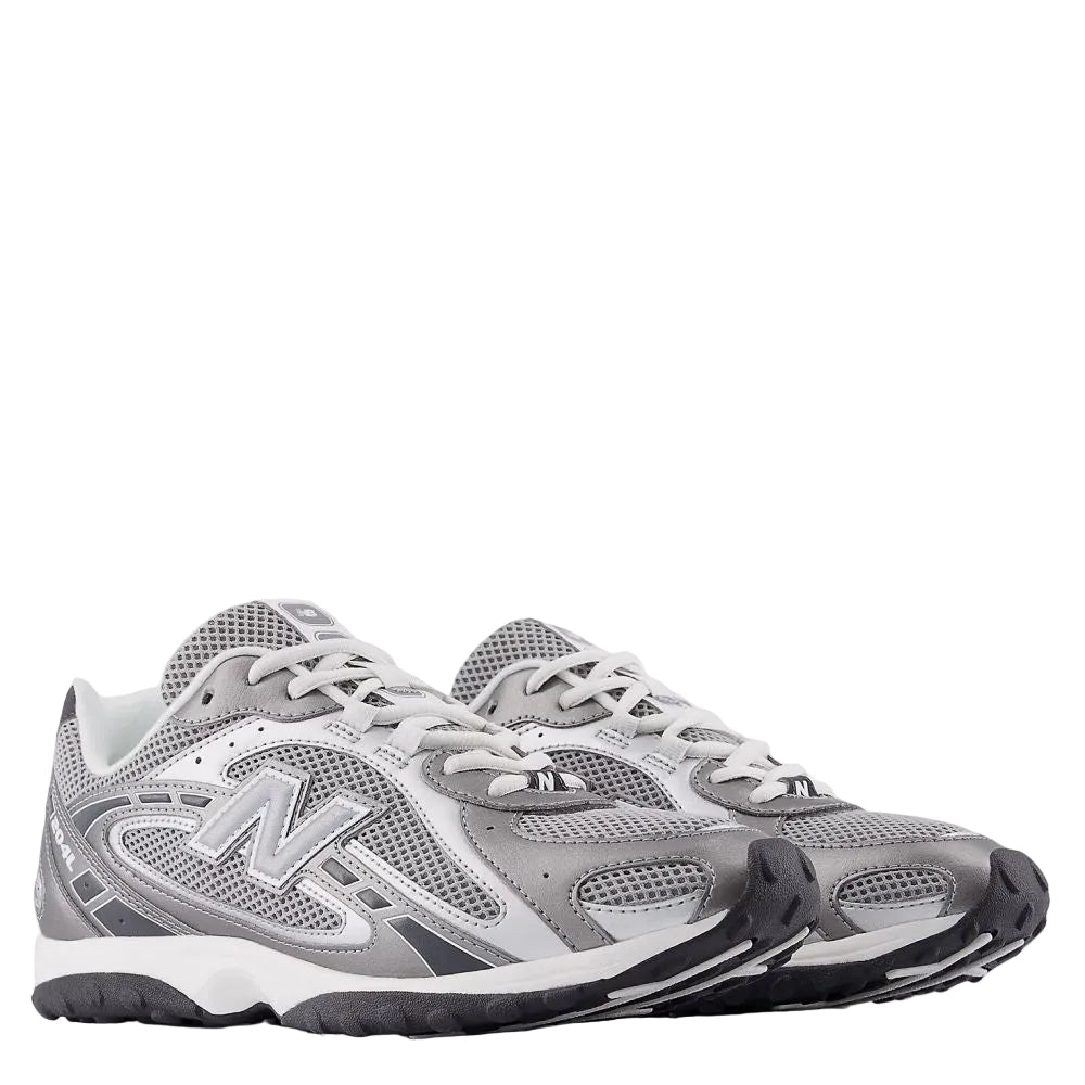 New Balance 204L in Dark Silver Metallic with Slate Grey