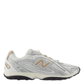 New Balance Women's 204L in Silver Metallic with Flat Taupe
